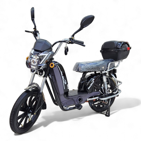 دراجة كهربائية مقاس 22 مع شنطه اضافية